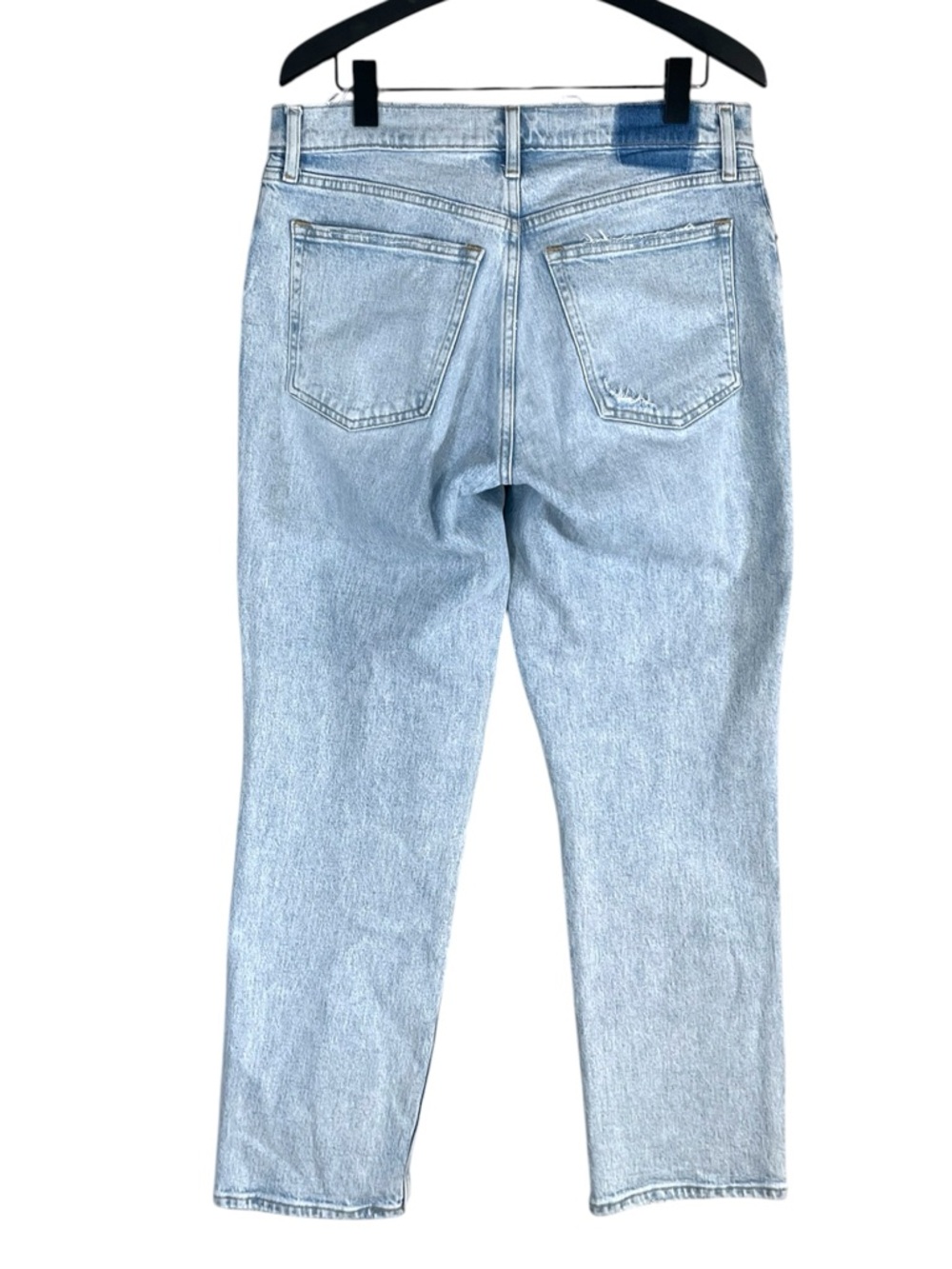 Abercrombie & Fitch Curve Love Low Rise 90s Straight Jean size 10 short - Picture 5 of 6